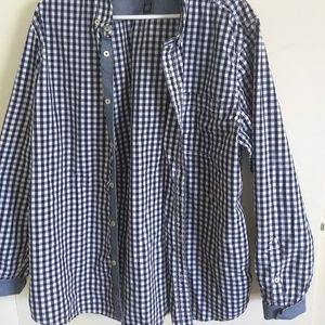 American Rag checked shirt.